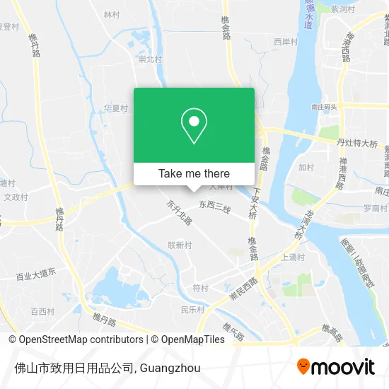 佛山市致用日用品公司 map