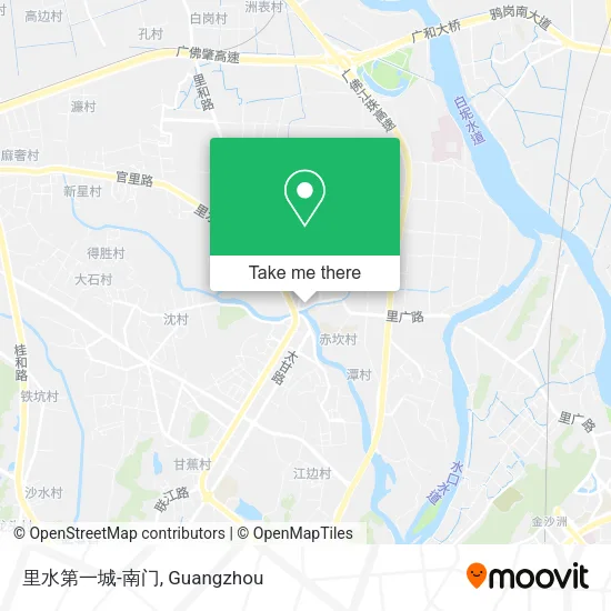 里水第一城-南门 map