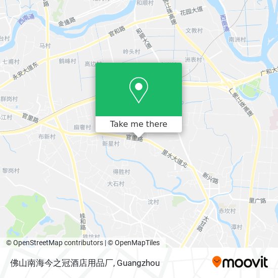佛山南海今之冠酒店用品厂 map