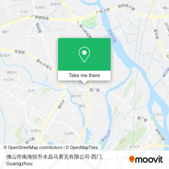 佛山市南海恒升水晶马赛克有限公司-西门 map