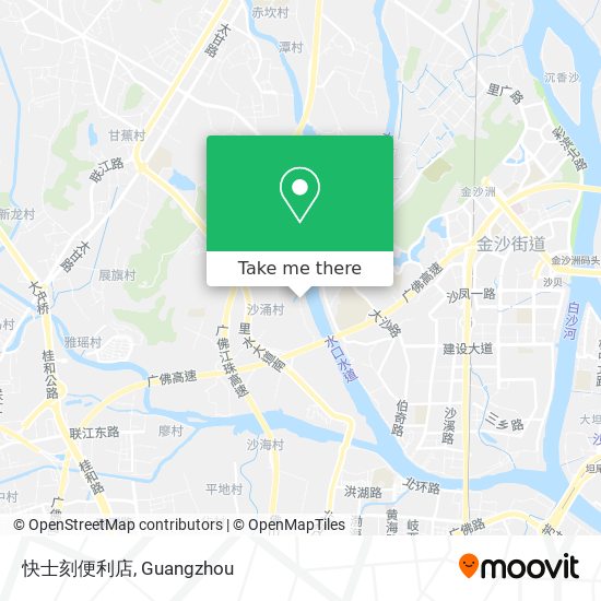 快士刻便利店 map