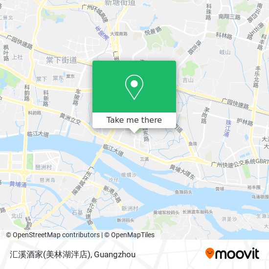 汇溪酒家(美林湖泮店) map