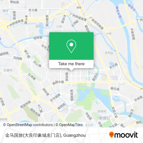 金马国旅(大良印象城名门店) map