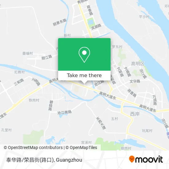 泰华路/荣昌街(路口) map