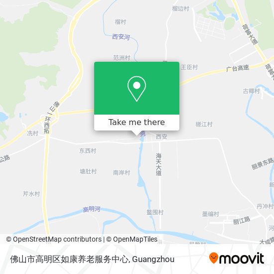 佛山市高明区如康养老服务中心 map