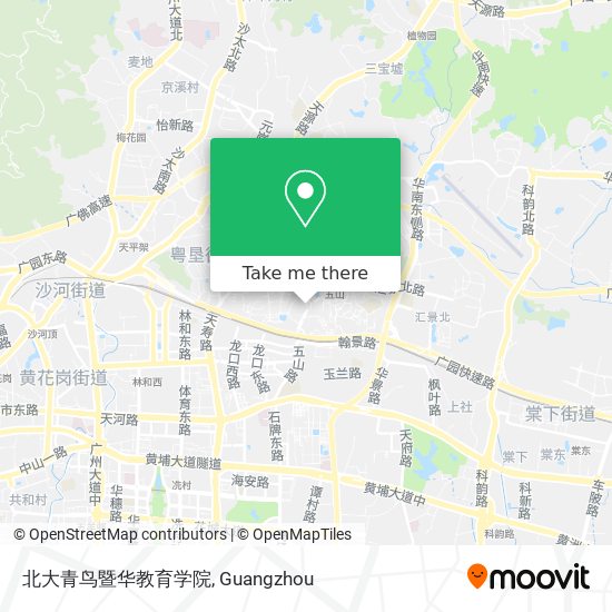 北大青鸟暨华教育学院 map