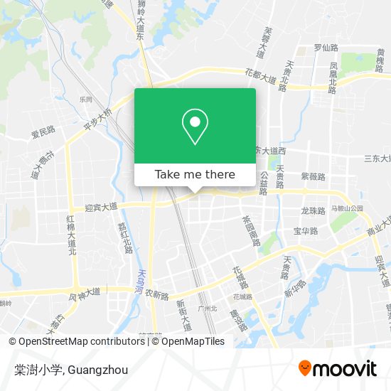 棠澍小学 map