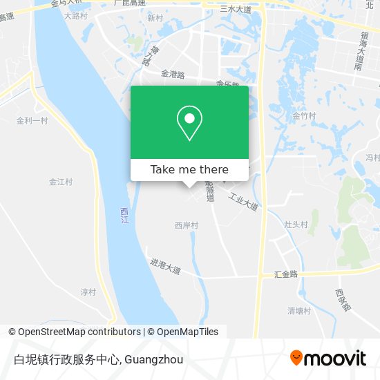 白坭镇行政服务中心 map