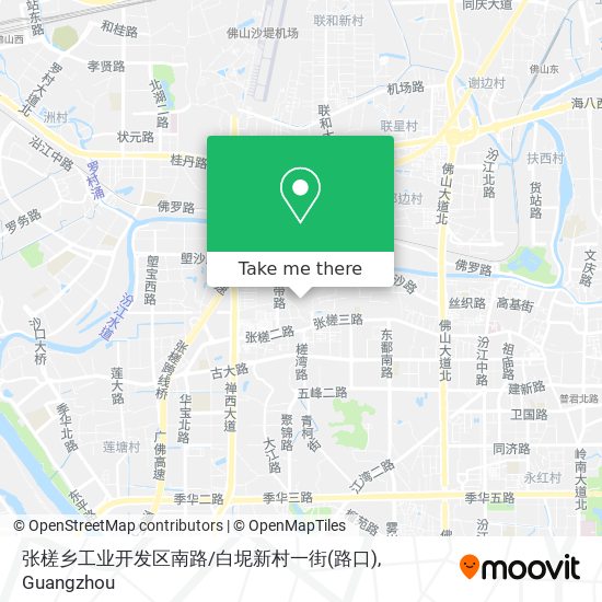 张槎乡工业开发区南路/白坭新村一街(路口) map