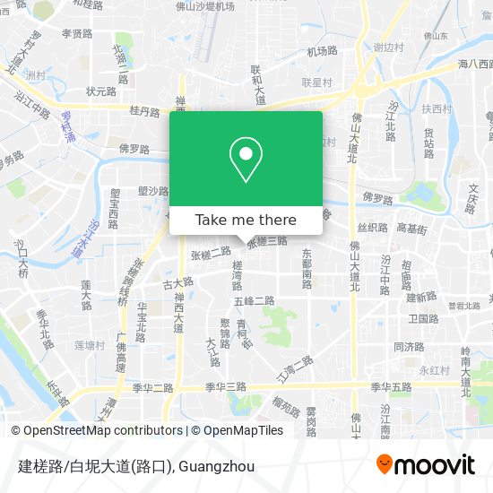 建槎路/白坭大道(路口) map