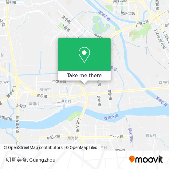 明周美食 map