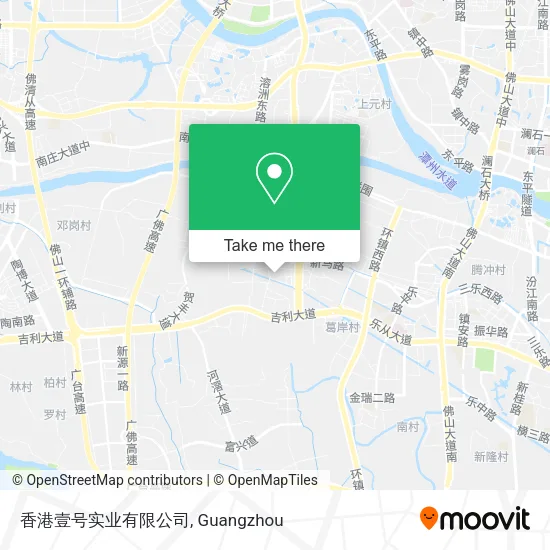 香港壹号实业有限公司 map