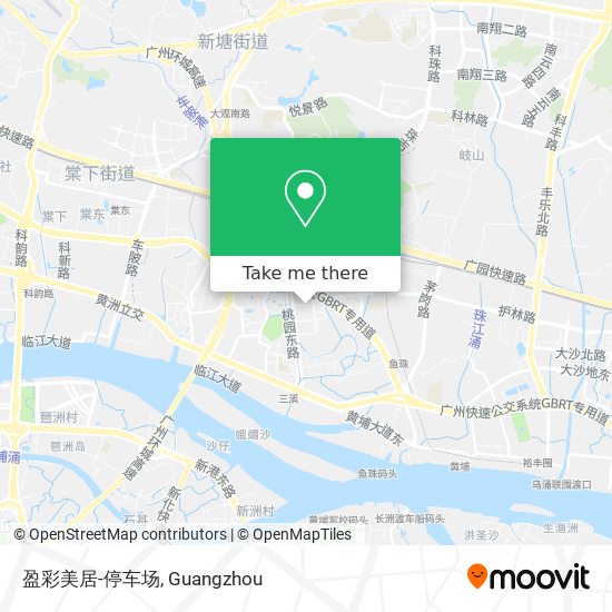 盈彩美居-停车场 map