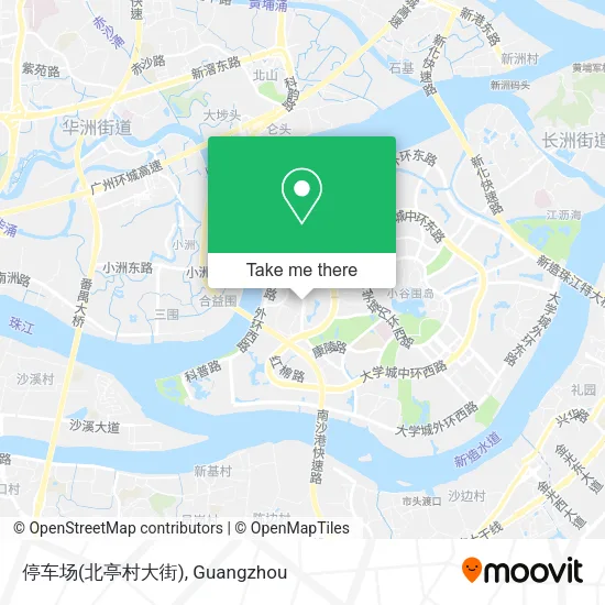 停车场(北亭村大街) map