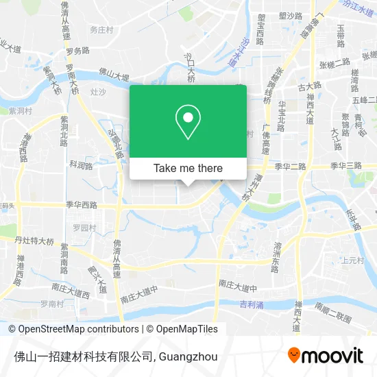 佛山一招建材科技有限公司 map