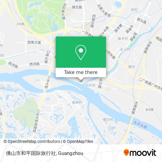 佛山市和平国际旅行社 map