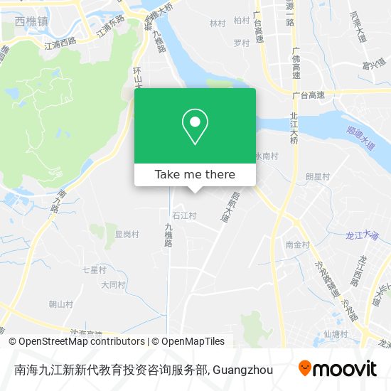 南海九江新新代教育投资咨询服务部 map