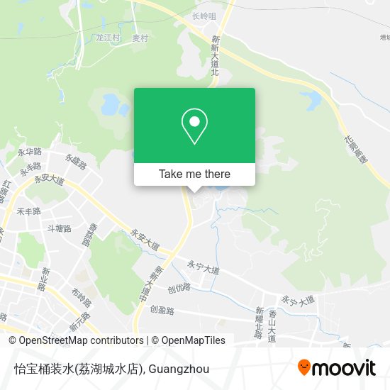 怡宝桶装水(荔湖城水店) map