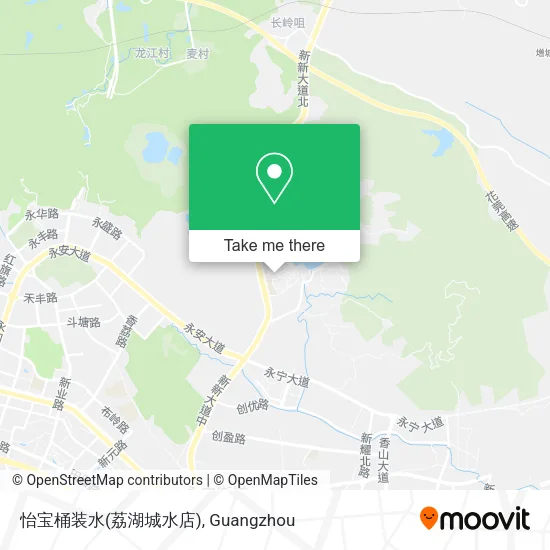 怡宝桶装水(荔湖城水店) map