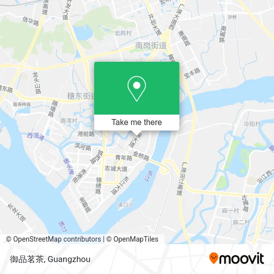 御品茗茶 map