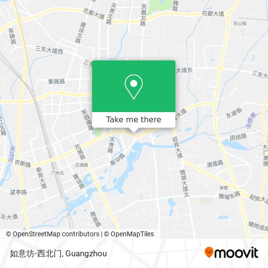 如意坊-西北门 map