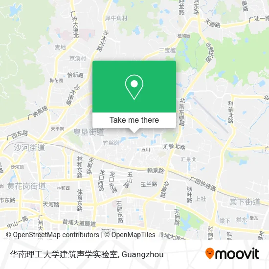 华南理工大学建筑声学实验室 map