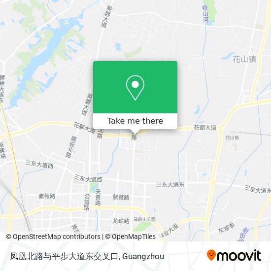 凤凰北路与平步大道东交叉口 map