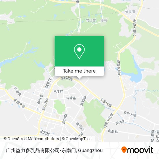 广州益力多乳品有限公司-东南门 map