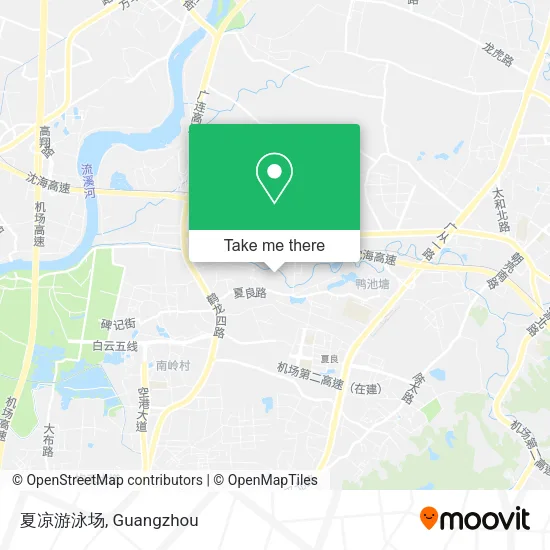夏凉游泳场 map