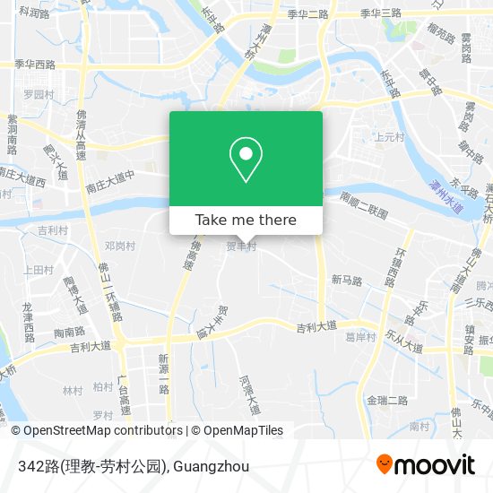 342路(理教-劳村公园) map