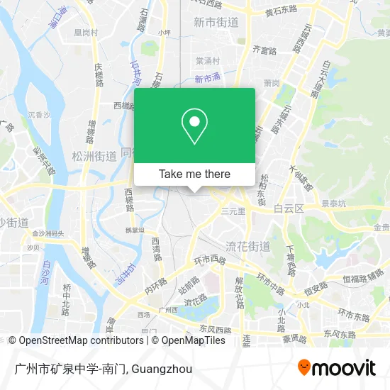广州市矿泉中学-南门 map