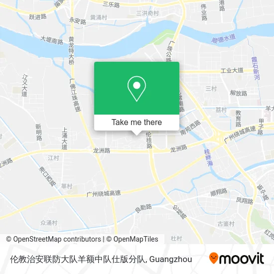 伦教治安联防大队羊额中队仕版分队 map