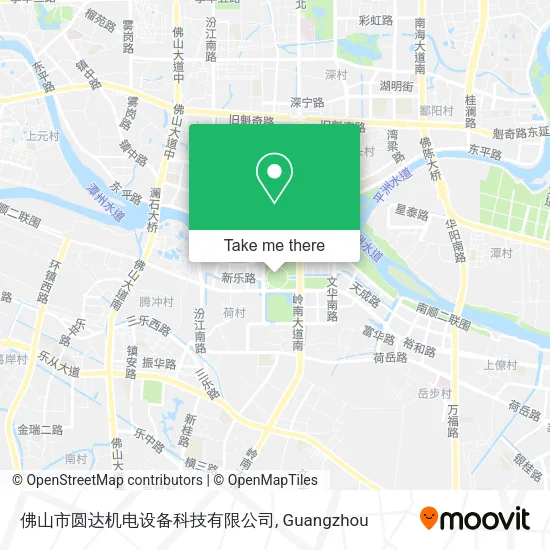 佛山市圆达机电设备科技有限公司 map