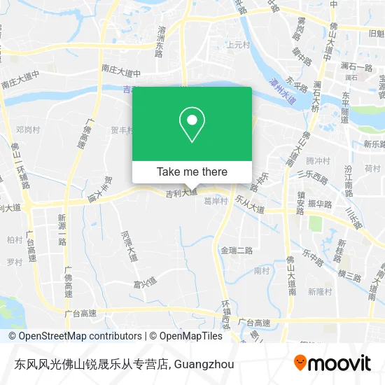 东风风光佛山锐晟乐从专营店 map