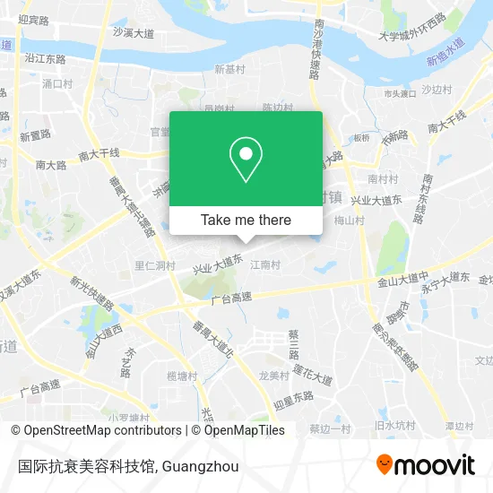 国际抗衰美容科技馆 map