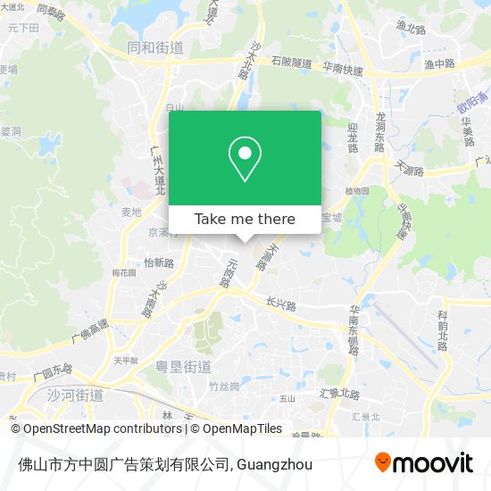 佛山市方中圆广告策划有限公司 map