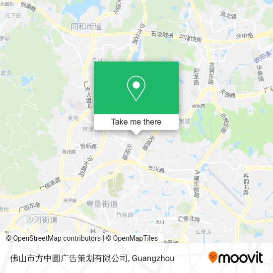 佛山市方中圆广告策划有限公司 map
