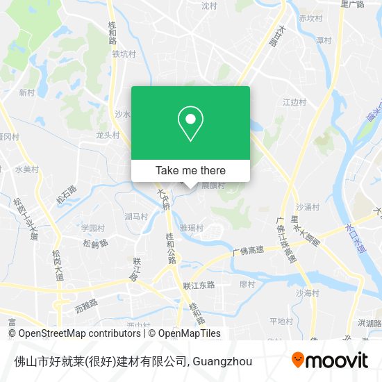 佛山市好就莱(很好)建材有限公司 map