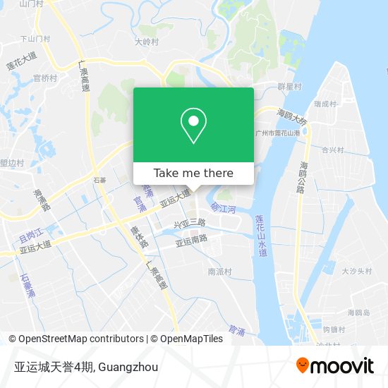 亚运城天誉4期 map