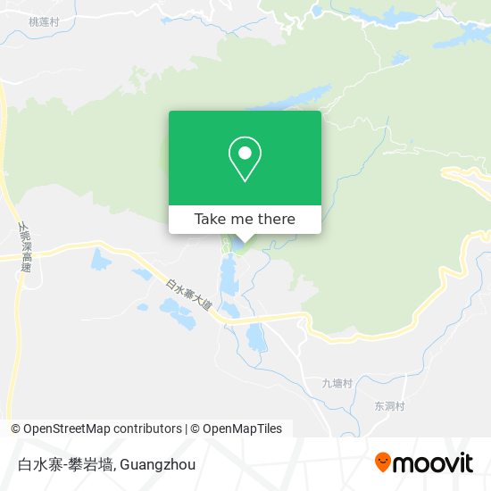 白水寨-攀岩墙 map