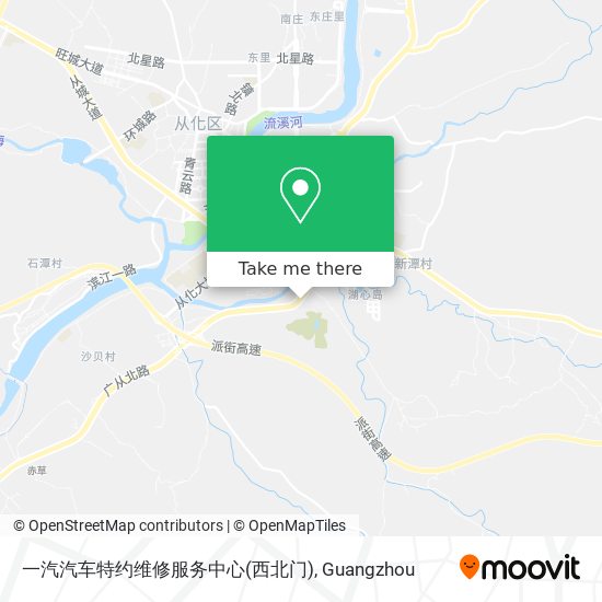 一汽汽车特约维修服务中心(西北门) map