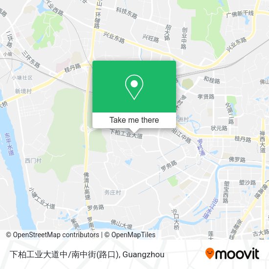 下柏工业大道中/南中街(路口) map