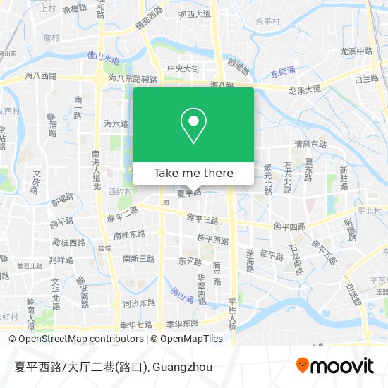 夏平西路/大厅二巷(路口) map