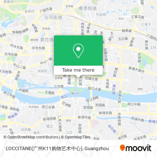 L'OCCITANE(广州K11购物艺术中心) map