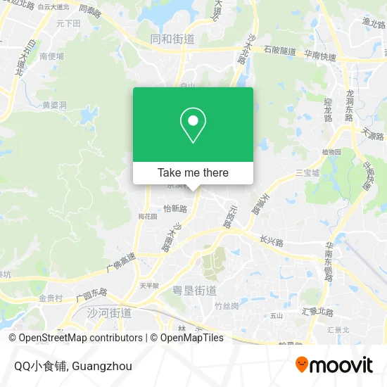 QQ小食铺 map