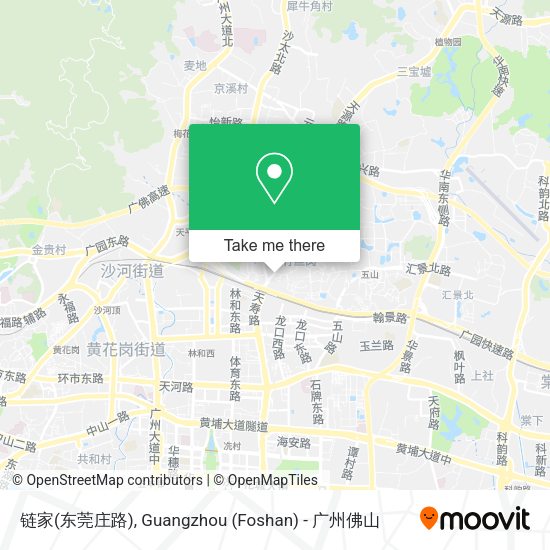 链家(东莞庄路) map