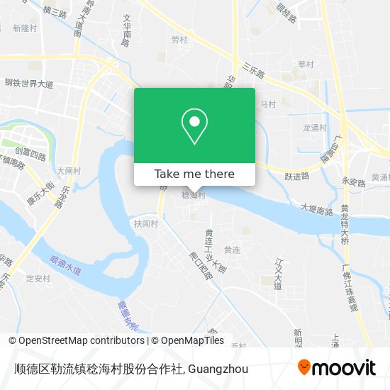 顺德区勒流镇稔海村股份合作社 map
