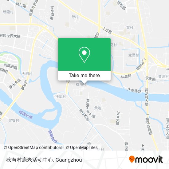 稔海村康老活动中心 map