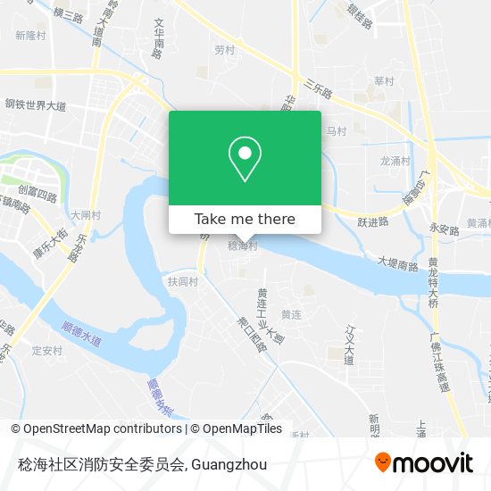 稔海社区消防安全委员会 map