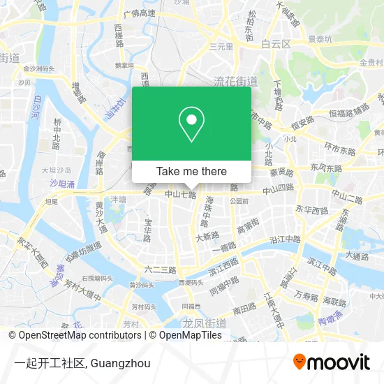 一起开工社区 map